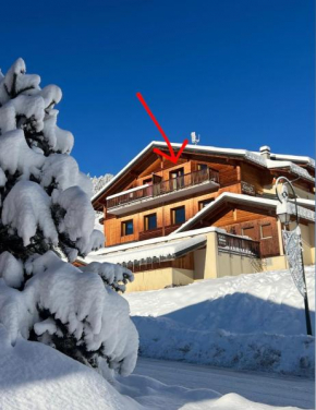 DUPLEX 50 m2 aux pieds des pistes les saisies hauteluce et contamines montjoie 6 personnes 1 chambre et un coin nuit